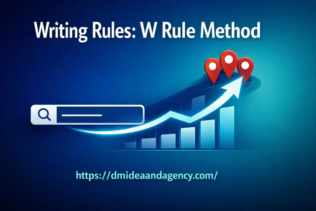 Writing Rules: W Rule Method